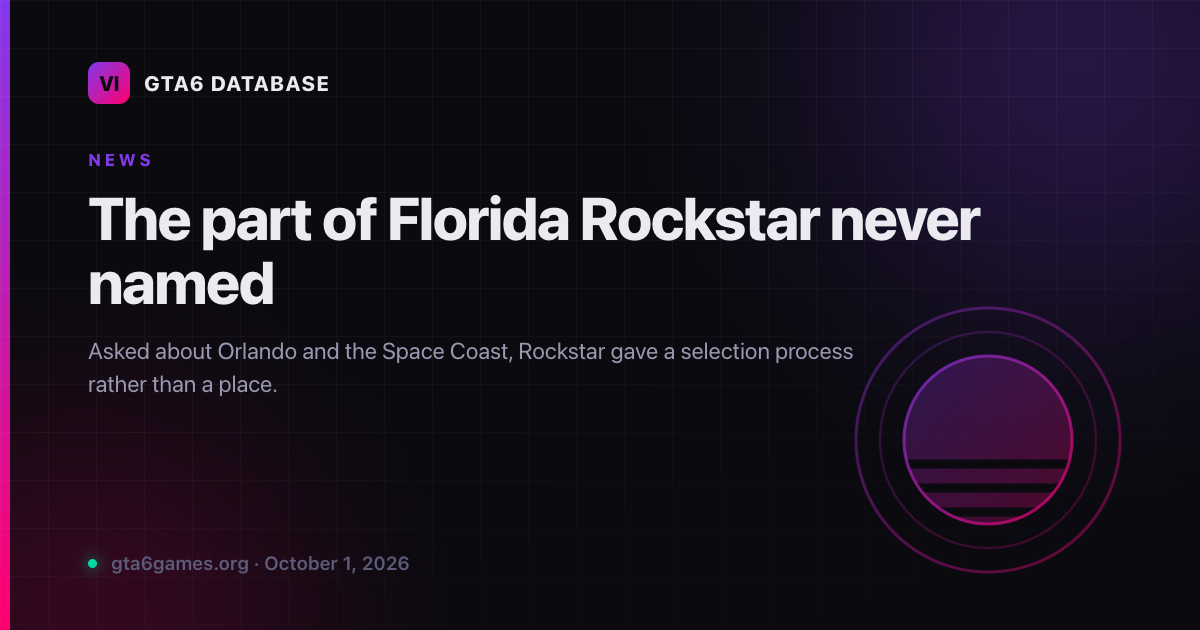 The part of Florida Rockstar never named